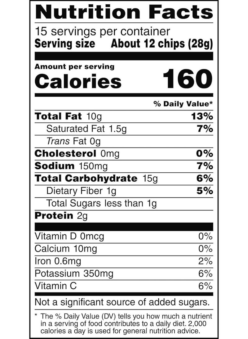 Ruffles Original Potato Chips 15oz (425g) – Classic Crunchy Snack, Party Size Bag - Image 4